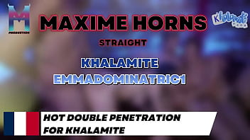 Quand khalamite et emmadominatric1 s’y mettent c’est une pure folie fellation baveuse domination soumission