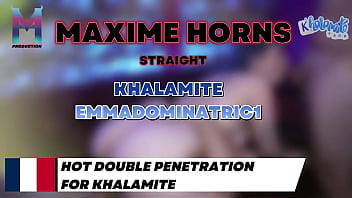 Quand khalamite et emmadominatric1 s’y mettent c’est une pure folie fellation baveuse domination soumission