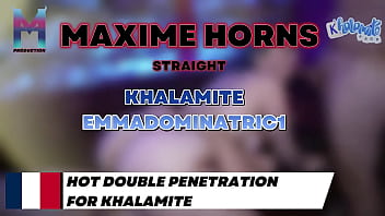 Quand khalamite et emmadominatric1 s’y mettent c’est une pure folie fellation baveuse domination soumission