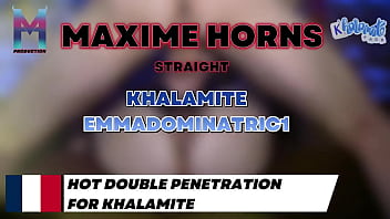 Quand khalamite et emmadominatric1 s’y mettent c’est une pure folie fellation baveuse domination soumission