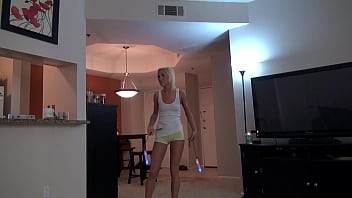 Tattooed blonde maia davis and her boyfriend shoot their own sex tape