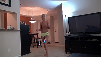 Tattooed blonde maia davis and her boyfriend shoot their own sex tape