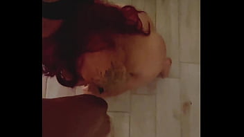 Me teen girl pov blowjob and licking balls dick on a leash in the smoke of hookah