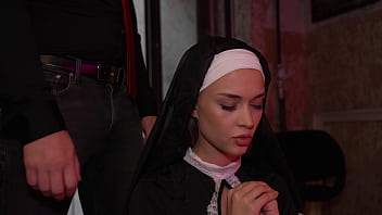 Happy halloween a nun sins with an incubus