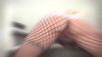 Sexy blond slut showing off