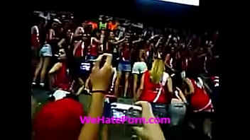 Girls Show Their Panties To Cheer On The Team thumbnail