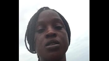 Crazybitch on her way home lazily after shooting contents