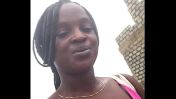 Crazybitch on her way home lazily after shooting contents