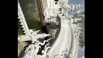 Have you ever seen a temple like this before the white temple in chiang rai is absolutely taking make
