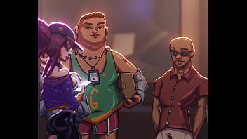 Gooncloud akali league of legends cartoon animation