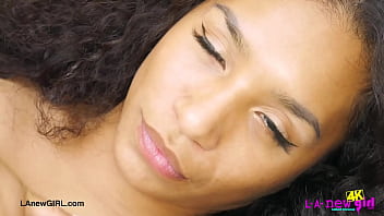 Beautiful teen model naked close up