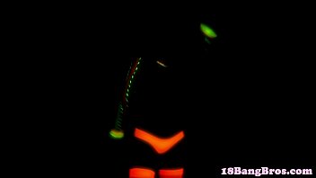 Dancing teen drilled in many positions