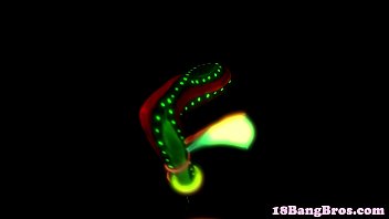 Dancing teen drilled in many positions