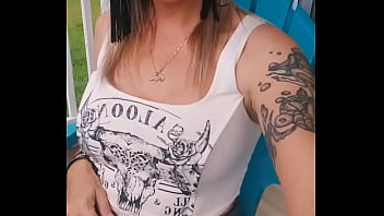 Mallory knoxx panty flash