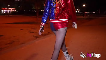 Lady medusa is the nasty harley quinn she's looking for a big cock