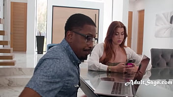 It guy was trying to fix the laptop under the table isiah maxwell stella luxx