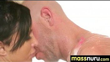 Slippery nuru massage for lucky dude 8