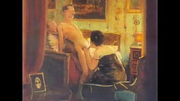 Retro erotic art