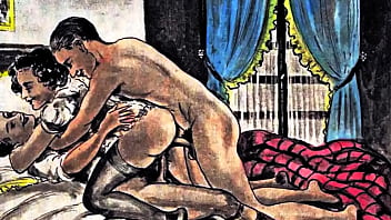 Retro erotic art