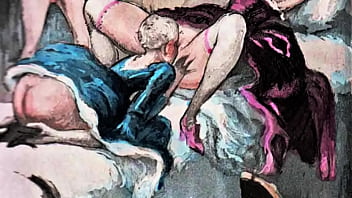 Retro erotic art