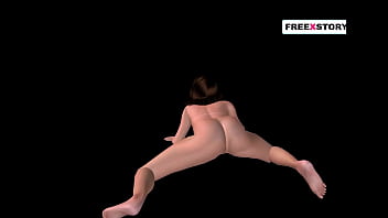 An animated 3d cartoon girl giving sexy poses in several positions An animated 3d cartoon girl giving sexy poses in several positions
