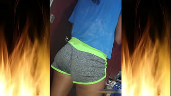 Skinny brunette with hot ass