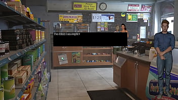 The cashier suddenly got a facial she didn't expect it 3d hentai kink maker