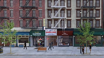 The cashier suddenly got a facial she didn't expect it 3d hentai kink maker