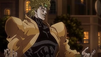 Jotaro socando o grosso