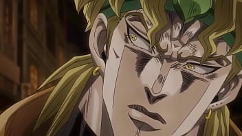 Jotaro socando o grosso