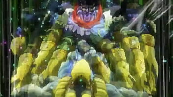 Jotaro socando o grosso