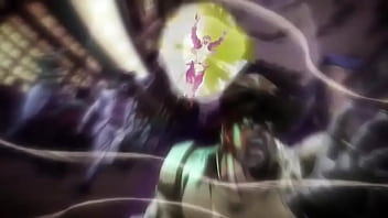 Jotaro socando o grosso