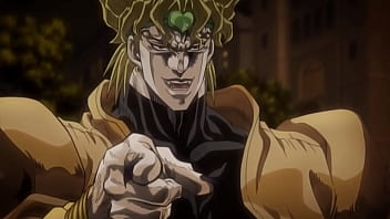 Jotaro socando o grosso