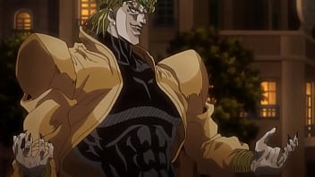 Jotaro socando o grosso
