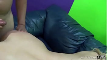 Perfect blonde emily kae with nice legs gets her ass eaten