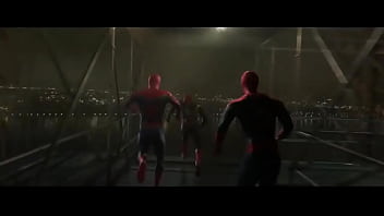 Balanceo de los tres spiderman