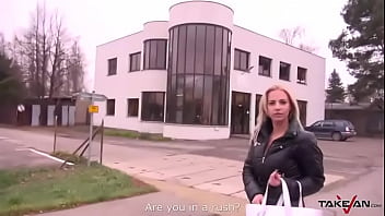 Hot czech girl banged in van