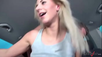 Hot czech girl banged in van