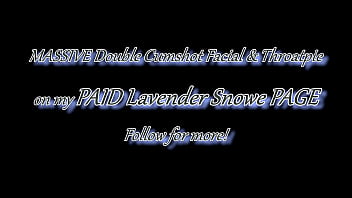 Gorgeous bitch sucks huge cock balls deep for load