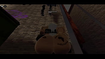 Fucked whore in alley