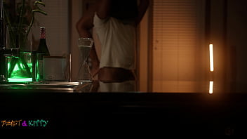 Goddess royale comes over for a hot one on one fuck session