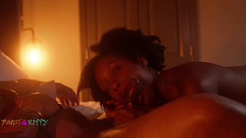 Goddess royale comes over for a hot one on one fuck session