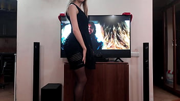 Sexy girl sensual sucking big dick and cowgirl sex cum in mouth pov