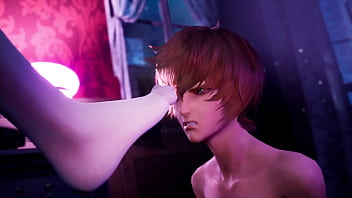 ブーツ履いた後のストッキングの汗を命令されて除湿する美男性が情けなさすぎる