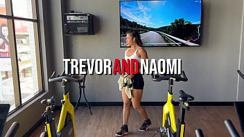 Fit babe teases at the gym and gets fucked twice at home Fit babe teases at the gym and gets fucked twice at home
