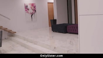 Stepson becomes the peacemaker as he fucks his stepmom and stepsister onlysister