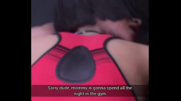 Milf in the gym this night