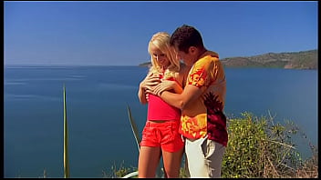 Blonde diana has a desire to screw two men in a threesome today