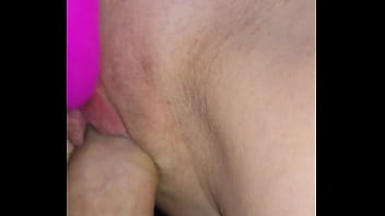 Squirting on his dick and balls