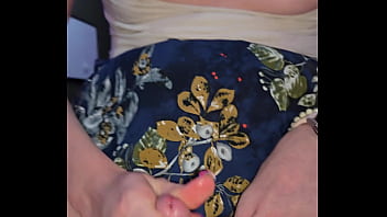 Squirting on his dick and balls